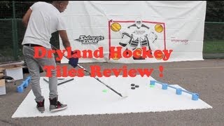 Dryland Hockey Tiles Review  Sweet Hockey Slick Dryland Hockey Training Tiles [upl. by Aikaz]