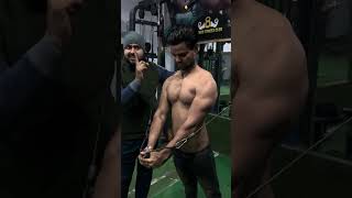 chest ful workout gym video 💪 raghav fitness club 💪 [upl. by Pani582]