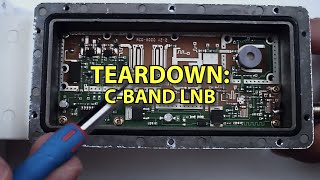 CBand LNB Teardown [upl. by Ettesoj]