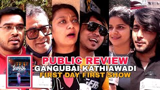 Gangubai Kathiawadi FIRST DAY FIRST SHOW Public Review  Alia Bhatt Ajay Devgn Vijay Raaz [upl. by Sholes169]