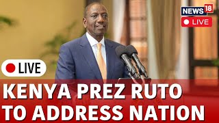 Kenya News  Prez William Ruto Addresses Nation Live  Nairobi City News Live  William Ruto Speech [upl. by Annuahs]