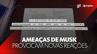 Ameaças de Elon Musk de descumprir decisões judiciais brasileiras provocam novas reações [upl. by Keely166]