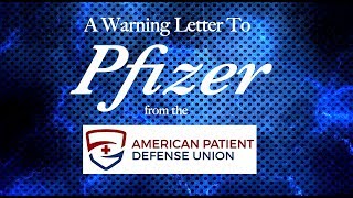 Epidural Steroid Injections  APDUs Warning Letter to Pfizer [upl. by Solim201]