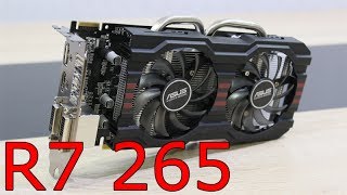 ASUS Radeon R7 265 DirectCU II Review [upl. by Farica]