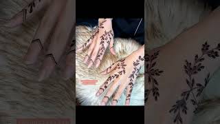 Easy mehndi design 😍simple backhand henna design mehndi shorts youtubeshorts [upl. by Sandor]