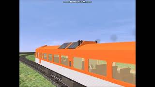 VLine DRC vs Sprinter vs Harris vs DERM Mega Racing Trainz [upl. by Naziaf777]