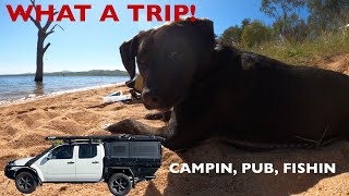 CAMPING FISHING AND MYSTERY PUB [upl. by Belva]