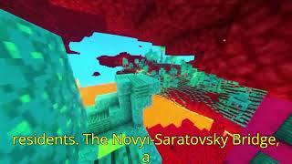 Brief introduction to Novyi Saratovskiy Bridge [upl. by Vod649]