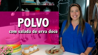 Polvo com salada de erva doce [upl. by Nnaarat]