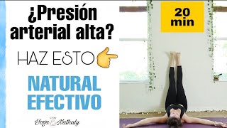 Cómo BAJAR La Presión ALTA De Forma NATURAL y EFECTIVA  Yoga Para La Hipertensión TRIAL [upl. by Violeta387]