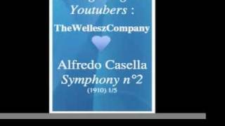 Alfredo Casella  Symphony n°2 1910 15  Homage to great Youtubers  TheWelleszCompany [upl. by Aynosal768]