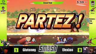 MSC 3 Grand Finals  Glutonny Cloud Donkey Kong vs Elexiao Greninja [upl. by Palecek]