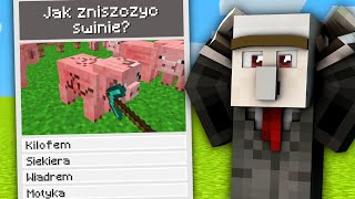 NAJDZIWNIEJSZE QUIZY o MINECRAFT jakie POWSTAŁY XD [upl. by Riesman904]