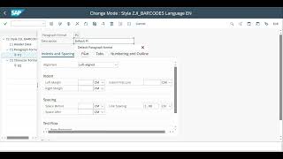 Video 5 ABAP for ALL  SF  Barcode at Smartforms [upl. by Sineray]