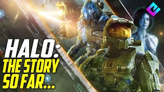 Halos Entire Story in 12 Minutes Halo The Story So Far [upl. by Esorlatsyrc]