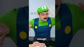 Never eat more than one donut Super Mario funny [upl. by Kamillah329]