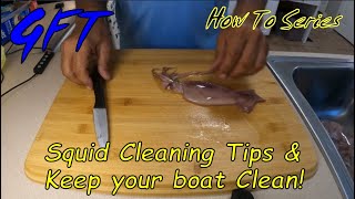 How to Clean Squid and Keep Your Boat Spotless [upl. by Onilatac]