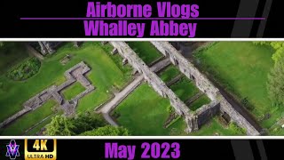 WHALLEY ABBEY  DRONE  RELAX [upl. by Madson]