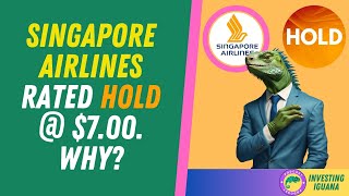 Singapore Airlines Rated HOLD at 700 by DBS Why  The Investing Iguana 🦖 [upl. by Yrellih201]