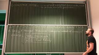 01 Introduction to Economic Analysis IEA Economic models  variables equations and equilibrium [upl. by Airbmat]