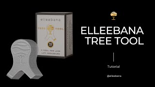 Elleebana  Tree Tool  Y Comb  Lash Lift Tutorial [upl. by Ellehcem]