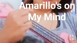 Amarillo by Morning  George Strait  Ukulele [upl. by Alejoa]