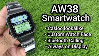 Aw38 Smartwatch Detail Review smartwatch wearabletechnology [upl. by Anerrol]