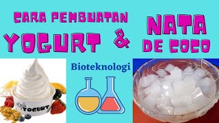 Pembuatan Yogurt dan Nata Decoco [upl. by Goodrich]