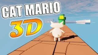 GATO BROS EN 3D cat mario 3D en español por fernanfloo [upl. by Ambrosius]