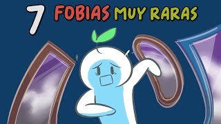 7 FOBIAS MUY RARAS que probablemente no conocías [upl. by Dlorrej]