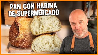 De cero a panadero profesional el secreto para hacer pan de masa madre con harina de supermercado [upl. by Gregg]