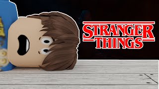 Tommys STRANGER THINGS Dream  Roblox Bloxburg Family Roleplay  WITH VOICE [upl. by Strander755]