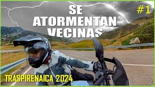 TRANSPIRENAICA 2024 SE ACERCA UNO DE LOS MOMENTOS MAS COMPLICADOS QUE HE VIVIDO EN MOTO CAP 2 🙈 [upl. by Bailie843]