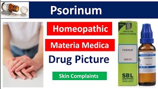 Psorinum Homeopathic Medicine  Drug Picture  Materia Medica bhms [upl. by Luana]