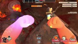 TF2 Saxton Hale Gameplay Outburst Scream Fortress 2024 Reborn [upl. by Lamb]