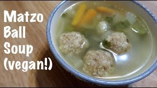 Matzo Ball Soup vegan [upl. by Leontine]