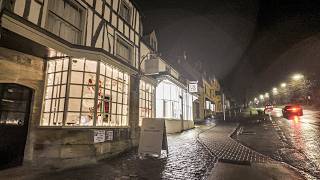 Rainy Night Walk in the Gateway to the Cotswolds  BURFORD  ENGLAND [upl. by Ellener]