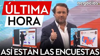 ÚLTIMA HORA  ELECCIONES EEUU Así están las encuestas y estos son los temas centrales [upl. by Arres]