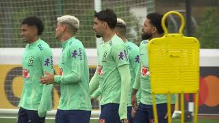 Brazil gearing up for tough friendlies in England amp Spain｜Seleção｜Vinicius Junior｜Dorival Junior [upl. by Chemar]