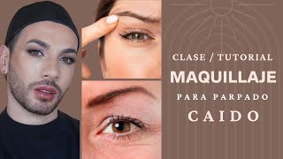 DELINEADO PARA PARPADOS CAIDOS  ERRORES Y ACIERTOS  Melina Quiroga Makeup [upl. by Tj325]