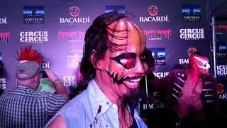 Fright Dome Circus Circus Las Vegas Black Carpet 3 10313 [upl. by Airednaxela819]