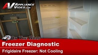 Frigidaire Freezer Repair  Not Cooling [upl. by Gnehp]