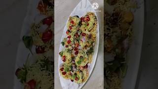 Sev Puri Street Food thele wali sev puri O bhi 20 rupees meshorts trendingshorts [upl. by Maharva72]