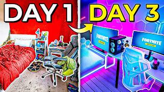 I Built My Subscriber His Dream Gaming Bedroom [upl. by Livia]