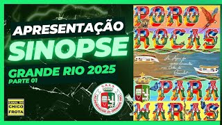 Apresentação da sinopse da Grande Rio carnaval 2025 parte 1 [upl. by Aehsa]