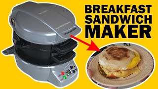 By popular demand Testing the Hamilton Beach Breakfast Sandwich Maker [upl. by Weisbrodt]