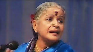 Nidhi Chala Sukhama  MS Subbulakshmi Live  Tyagaraja  Kalyani Raga  Misra Chapu Tala [upl. by Elah]