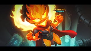 Firecatcher enciende el campo de batalla  Coliseo facciones corruptos y metro  Monster legends [upl. by Yllrebmik]