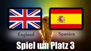 MGs WM 2014 Orakel 063 Spiel um Platz 3  England vs Spanien Weltmeisterschaft [upl. by Akerdal630]