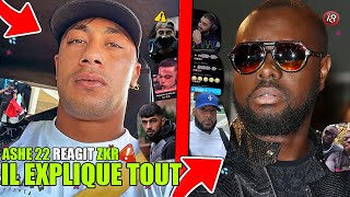 ZKR PIQUE KPRI sans VOULOIR IL REPOND CLASH ASHE22 REAGIT MAES PARLE ARDENTE BOOBA GIMS EXCLU [upl. by Durwood]